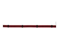 Rênes Grip Norton Pro - Couleur : Noir/Fuchsia, Taille : Cheval, Largeur : 16 Mm, Pour Cavalier