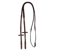 Rênes pour cheval Acavallo Kris Pro Soft Touch Rubber Marron 5/8"