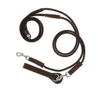 Rênes allemandes NORTON PRO en sangle Havana Warmblood