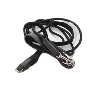Rênes pour cheval allemande sangle/corde Norton Pro Noir Cheval