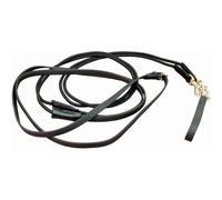 Rênes pour cheval allemandes en corde T de T Noir Cheval