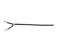 Rênes pour cheval anti-broutage QHP Noir TU