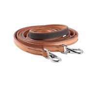 Rênes pour cheval antidérapant en cuir Edix Saddles Beige Poney