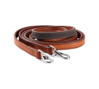 Rênes pour cheval antidérapant en cuir Edix Saddles Marron Poney