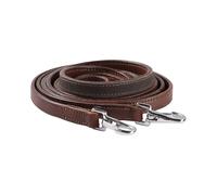Rênes pour cheval antidérapant en cuir Edix Saddles Marron Shetland