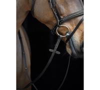 Rênes pour cheval antidérapantes Equiline Noir TU