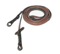 Rênes pour cheval caoutchouc Horze Fine Prise Marron Full
