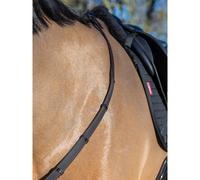 Rênes pour cheval caoutchouc LeMieux Eventa Marron Full