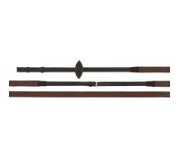 Rênes pour cheval cuir huilé Norton Pro Marron Full