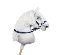 Rênes pour Cheval de Loisir. Les Chevaux ne sont Pas Inclus dans Le Prix. Bleu Marine.