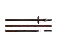 Rênes pour cheval en caoutchouc Dy'on Working Collection 5/8" Marron OVER