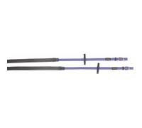 Rênes pour cheval en caoutchouc gros picots T de T Biotack® Violet 16 mm