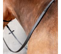 Rênes pour cheval en caoutchouc Harry's Horse Kris Xtreme Noir Full