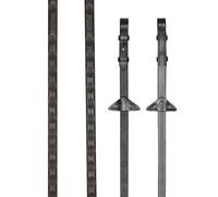 Rênes pour cheval en caoutchouc LeMieux Magna Grip Marron Full