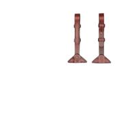 Rênes pour cheval en caoutchouc LeMieux Marron Full