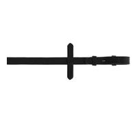 Rênes pour cheval en caoutchouc Norton Pro Noir Poney