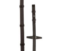 Rênes pour cheval en caoutchouc souple HORKA Marron Full