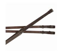 Rênes pour cheval en caoutchouc Weatherbeeta Collegiate IV Marron 48"