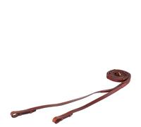 Rênes pour cheval en cuir antidérapant bouchons aveugle BR Equitation Marron Full