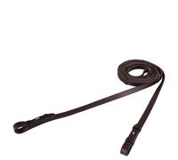 Rênes pour cheval en cuir antidérapant bouchons aveugle BR Equitation Marron Full