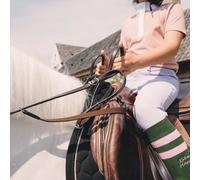 Rênes pour cheval en cuir avec support Dy'on Working Collection Marron Poney