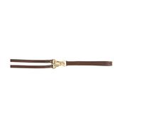 Rênes pour cheval en cuir Trust Munster Marron Cob