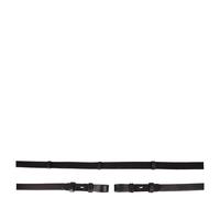 Rênes pour cheval en toile avec fermeture aveugle Premiere Noir Full