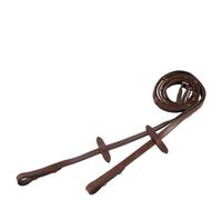 Rênes pour cheval en toile aveugle rond BR Equitation Marron Full