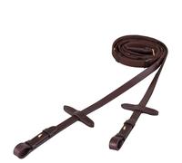 Rênes pour cheval en toile aveugle rond BR Equitation Marron Full