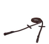 Rênes pour cheval en toile aveugle rond BR Equitation Marron Full