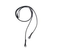 Rênes pour cheval et supergrip PS of Sweden Round Stitched 13 mm Noir Full