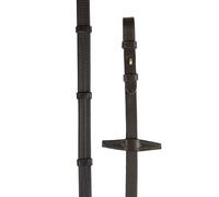 Rênes pour cheval extra souple en cuir HORKA Marron Poney