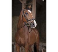 Rênes NORTON PRO Supergrip noir Warmblood