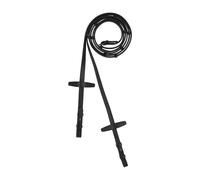 Rênes pour cheval pour cheval en cuir avec arrêtoirs Horze Walthamstaw Noir Full