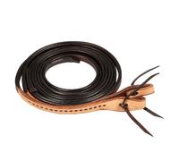 Rênes pour cheval western en cuir Pool's 2 Tone Marron TU