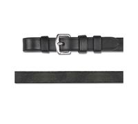 Rênes pour mors en cuir Waldhausen Noir 12 cm