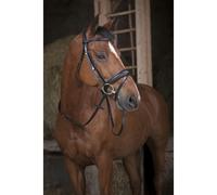Rênes sangle NORTON PRO noir poney