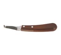 Rénette simple tranchant à droite Kerbl ProfiCurv Marron 195 mm