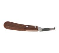 Rénette simple tranchant à gauche Kerbl ProfiCurv Marron 195 mm