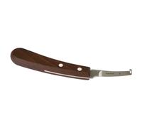 Rénette simple tranchant à gauche Kerbl SuperProfi Marron 70x10 mm