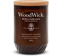 Renew-Grande Bougie Parfumée Avec Mèche CraquelanteGroseille Noire Et RoseMélange De Cire De Soja Et De Noix De Coco À Base De PlantesFabriquée Avec Des Matériaux RecyclésCadeau