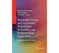Renewable Energy And Sustainable Technologies For Building And Environmental Applications