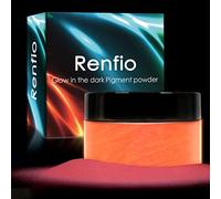 Renfio Poudre Fluorescente, De Poudre Lumineuse, 3,5oz 100g Pigment De Couleur En Résine, Colorant Fluorescent Pour Peinture Acrylique - Rose Fluorescent
