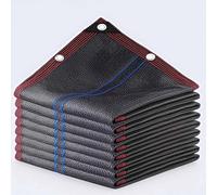 Renforce ÉPaissir Voile Ombrage 98% Filet Anti Chaleur Noir Tissu D'ombre UV Protection avec Oeillets pour VéGéTale Serre Jardin Pergola Abri D'Auto(4.0x16.0m=13x52.5ft)