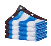 Renforce ÉPaissir Voile Ombrage Filet Protection Solaire 80% Toile D'Ombrage Anti-âge à œillets for Pergola Terrasse Plantes Serre Poulailler(2.0x20.0 m=6.6'x65.6')