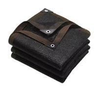 Renforce ÉPaissir Voile Ombrage Shade Net Noir Filet D'ombrage Respirante avec Œillets Protection Solaire Résistant Aux UV pour Chenil(10mx20m)