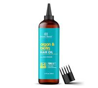 Renforce et répare l'huile de grêle - Huile capillaire à l'argan et à la biotine