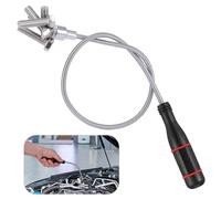 Renforcée 60CM Outil de Ramassage Magnétique Flexible, Outil de Ramassage Magnétique Puissant avec Poignée Antidérapante, Aimant Télescopique, Outil de Ramassage Magnétique, Mécanicien pour Hommes