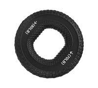 Renforcement de la poignée, entraîneur de force de préhension | 2 niveaux de résistance anneau de Silicone de pince de renforcement de poignée d'exercice de main,Appareil de compact pour homme