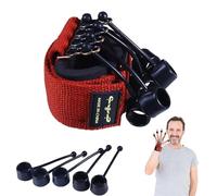 Renforcement des doigts réglable | Entraîneur universel d'exercices de main d'exercice de doigt,Bandes d'entraînement des doigts réutilisables, extenseur de main, pour la rééducation physique du poign